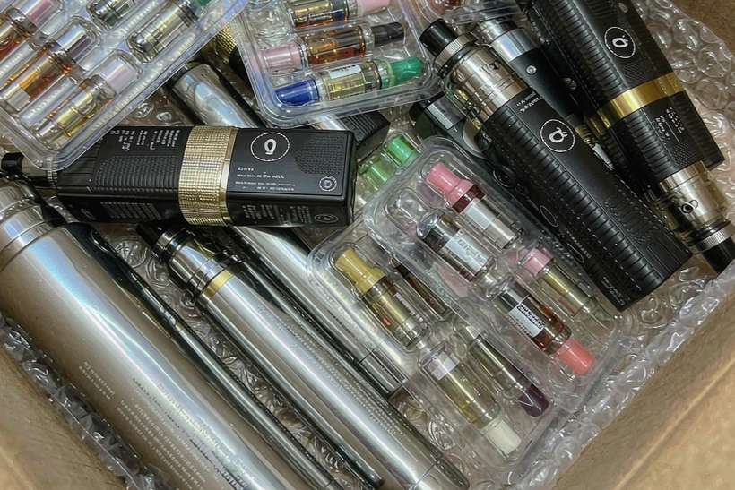 Restocking IQOS e-liquid — bulk case